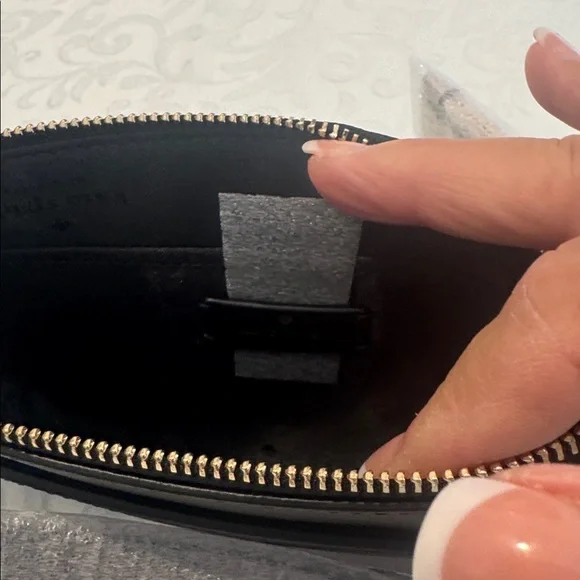 ♠️Kate Spade Black Crossbody Bag w/ Removable Pouch - Picture 12 of 15